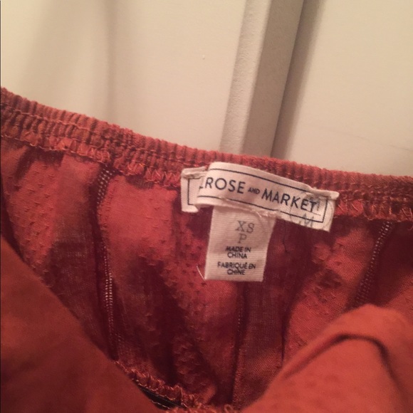 Melrose and Market textured tie front cami - Picture 2 of 3